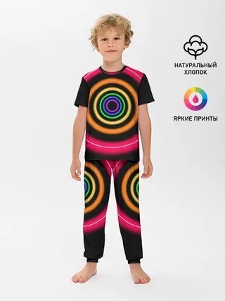 Детская пижама с брюками / Neon