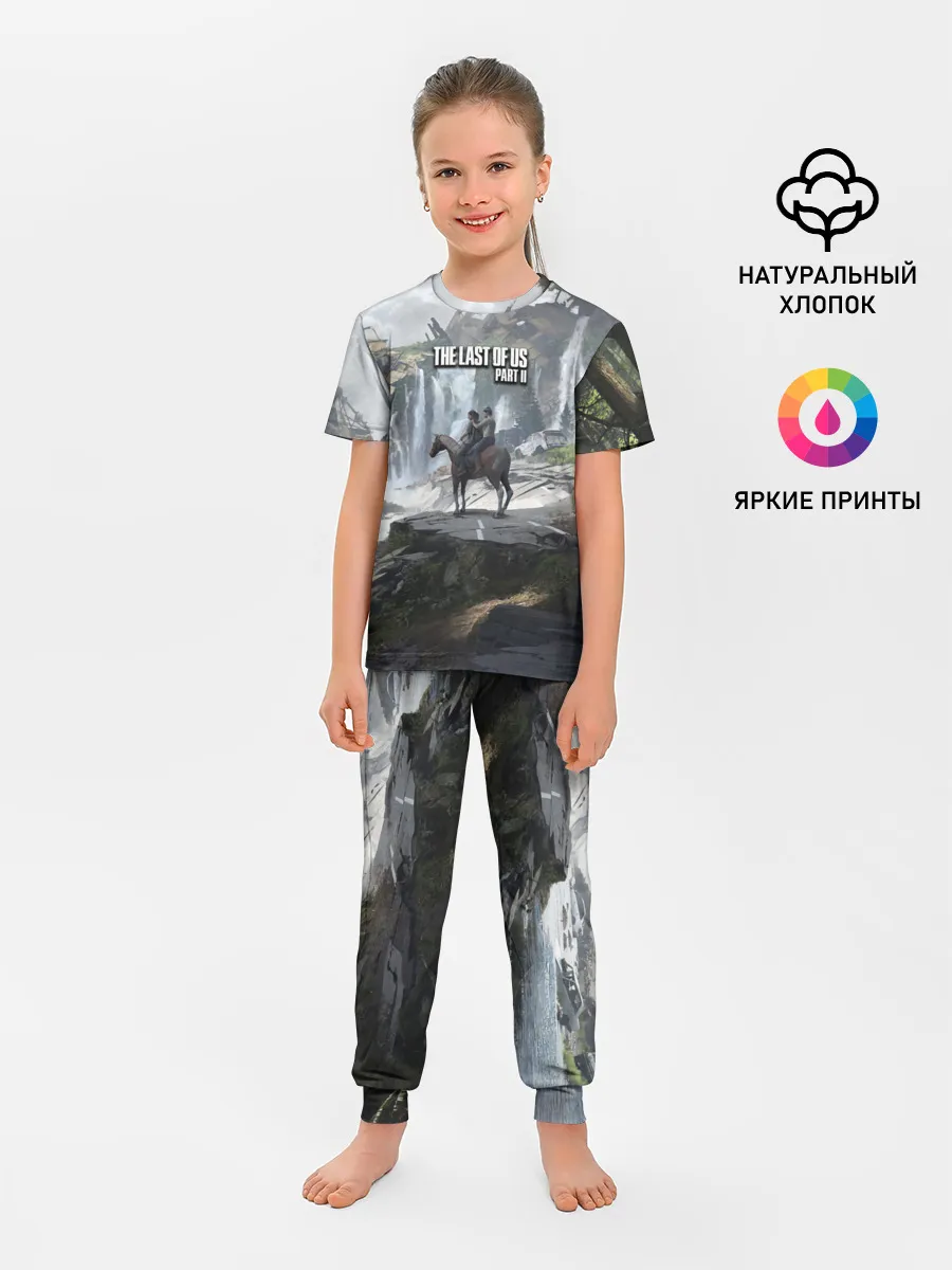 Детская пижама с брюками / Элли и Дина