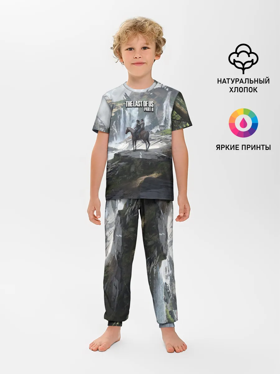 Детская пижама с брюками / Элли и Дина