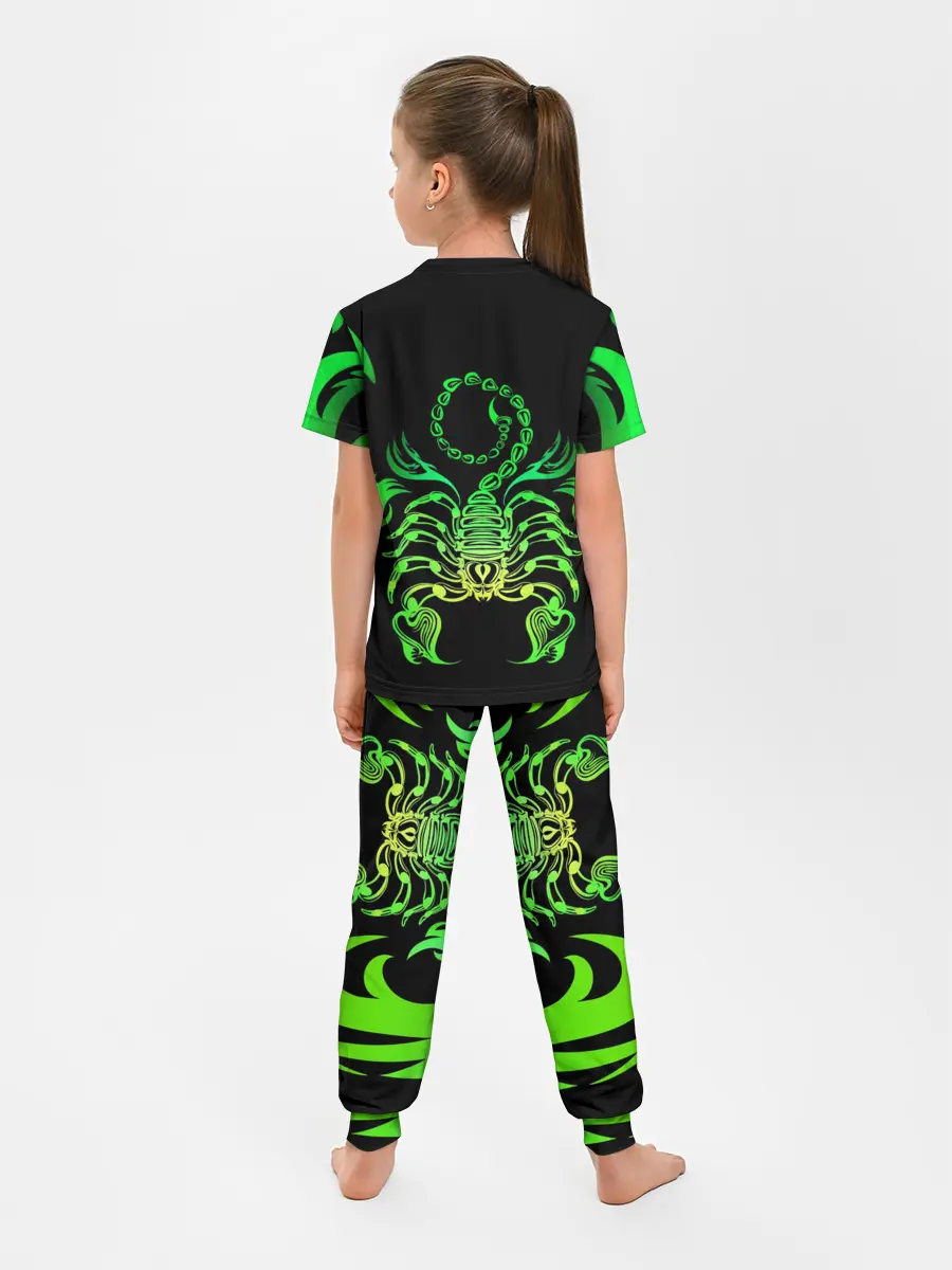 Детская пижама с брюками / Acid scorpion