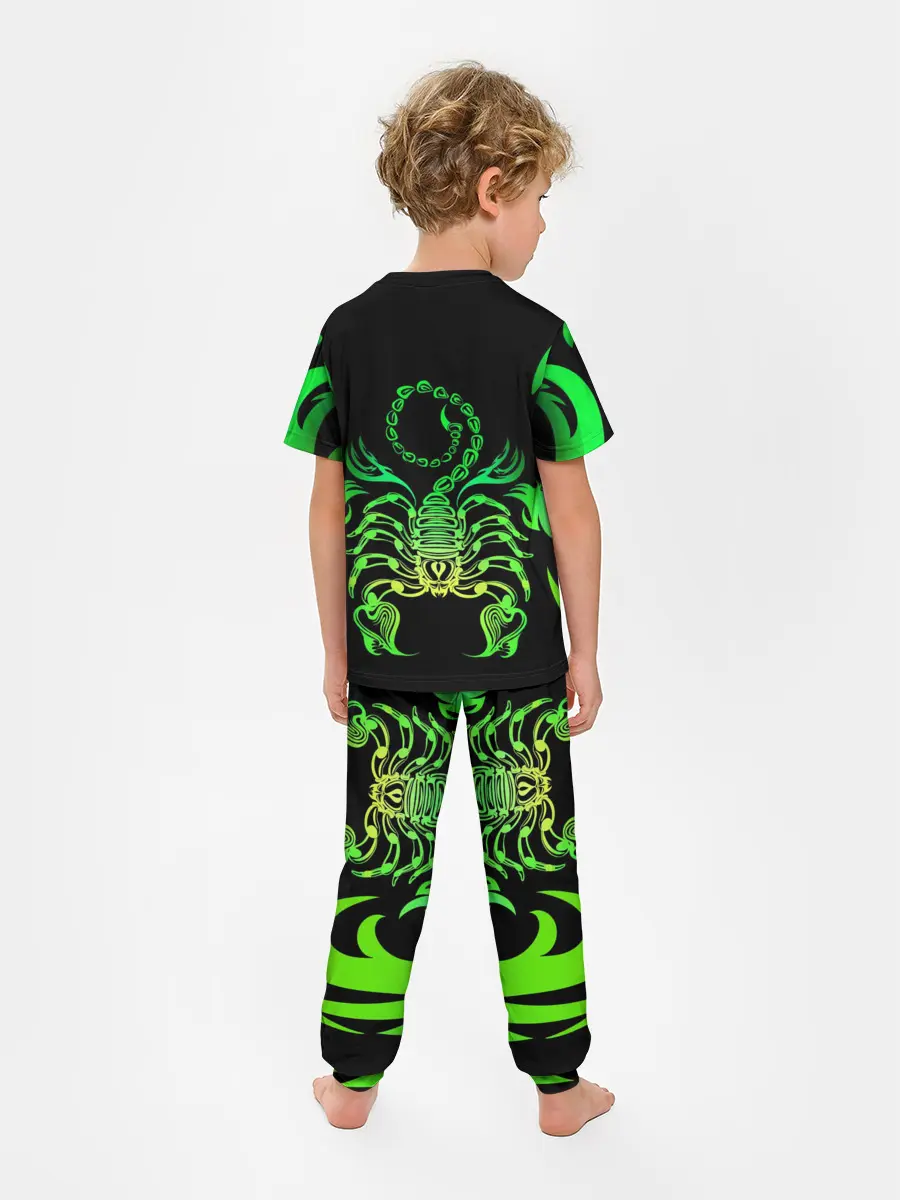 Детская пижама с брюками / Acid scorpion