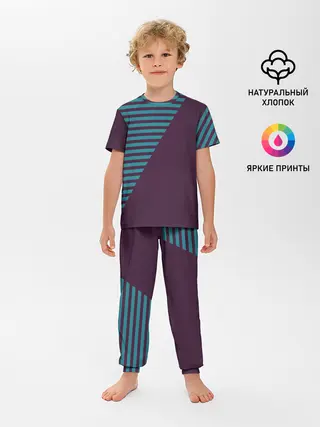 Детская пижама с брюками / texture