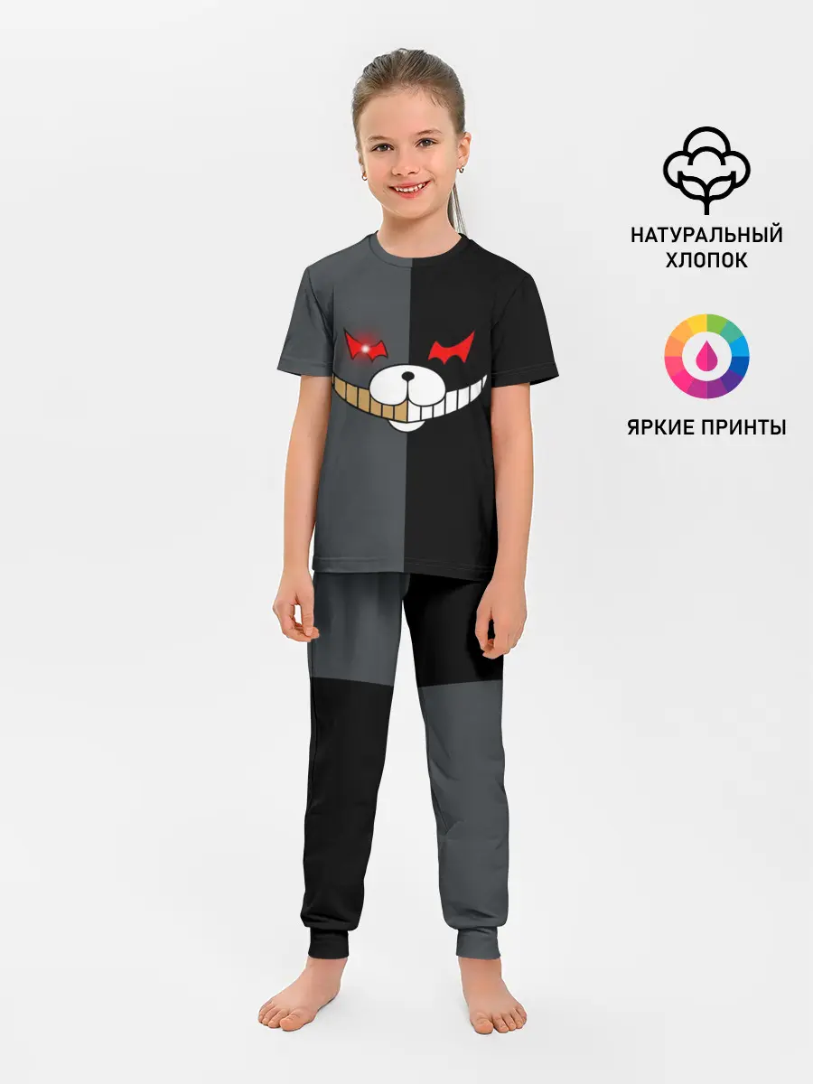 Детская пижама с брюками / KUROKUMA x MONOKUMA