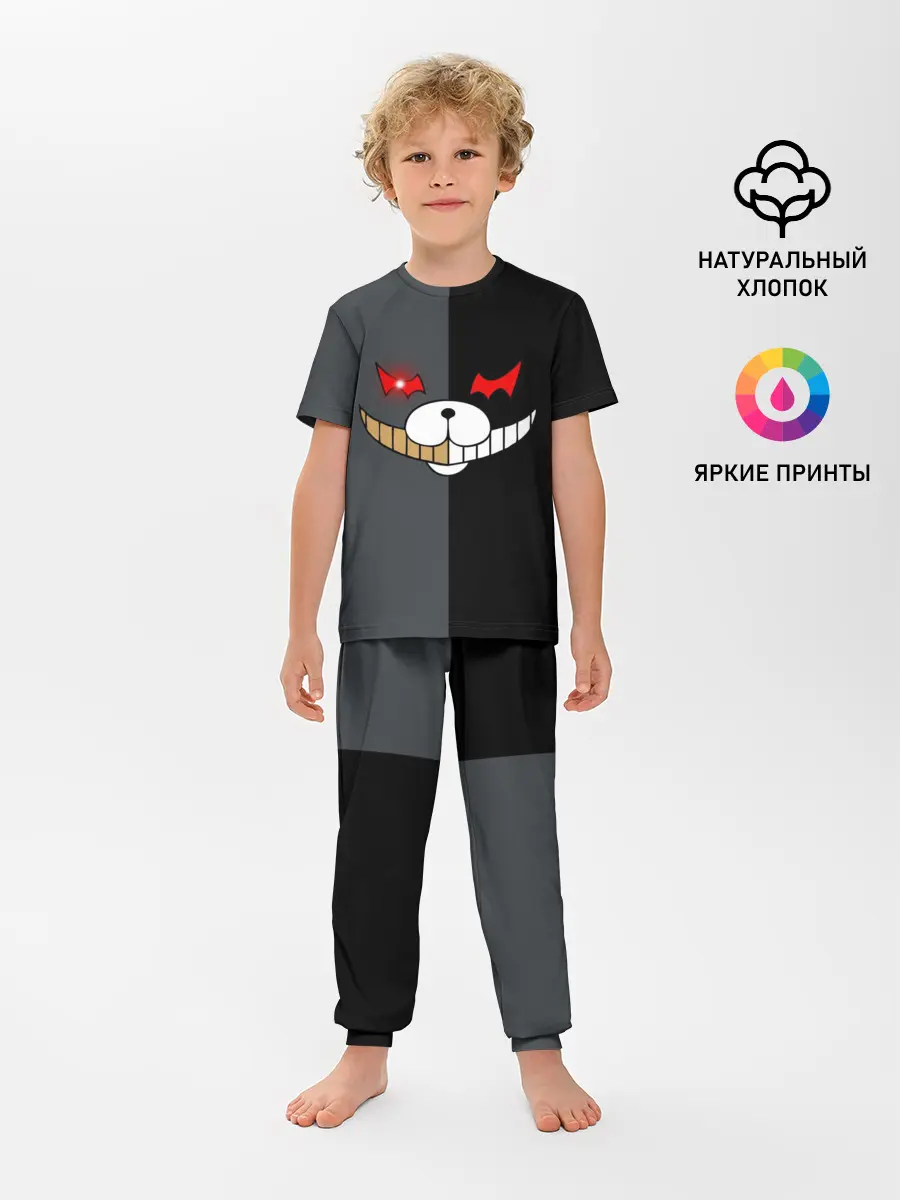 Детская пижама с брюками / KUROKUMA x MONOKUMA