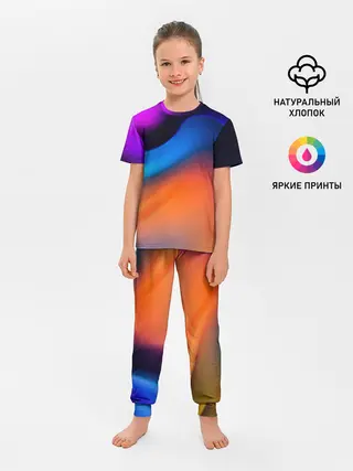 Детская пижама с брюками / Цветной шум