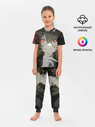 Детская пижама с брюками / Геншин импакт Ху тао