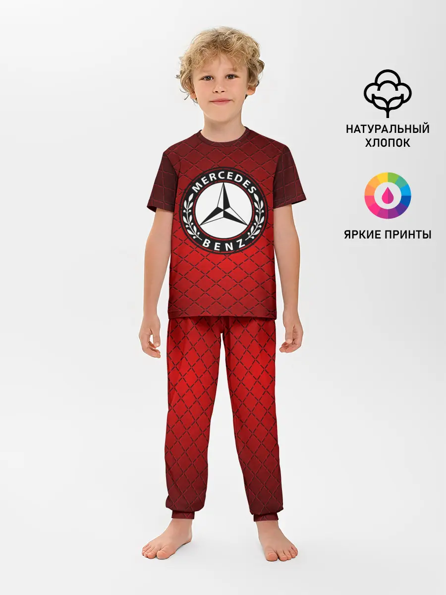 Детская пижама с брюками / Mercedes MOTORs