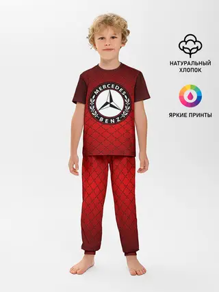 Детская пижама с брюками / Mercedes MOTORs