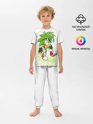 Детская пижама с брюками / Sonic