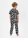 Детская пижама с брюками / Векторные цветы