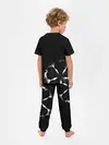 Детская пижама с брюками / Магна Свинг Чёрный клевер