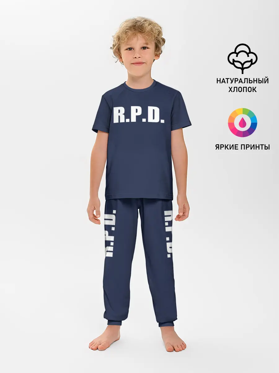 Детская пижама с брюками / R.P.D. LEON S.KENNEDY