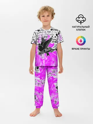 Детская пижама с брюками / CRY BABY LIL PEEP