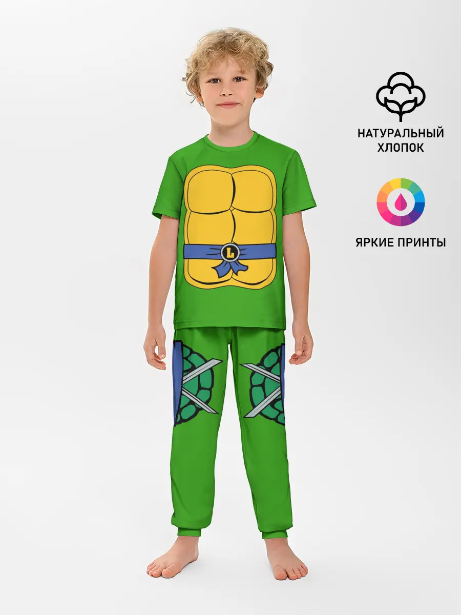 Детская пижама с брюками / Черепашки-ниндзя