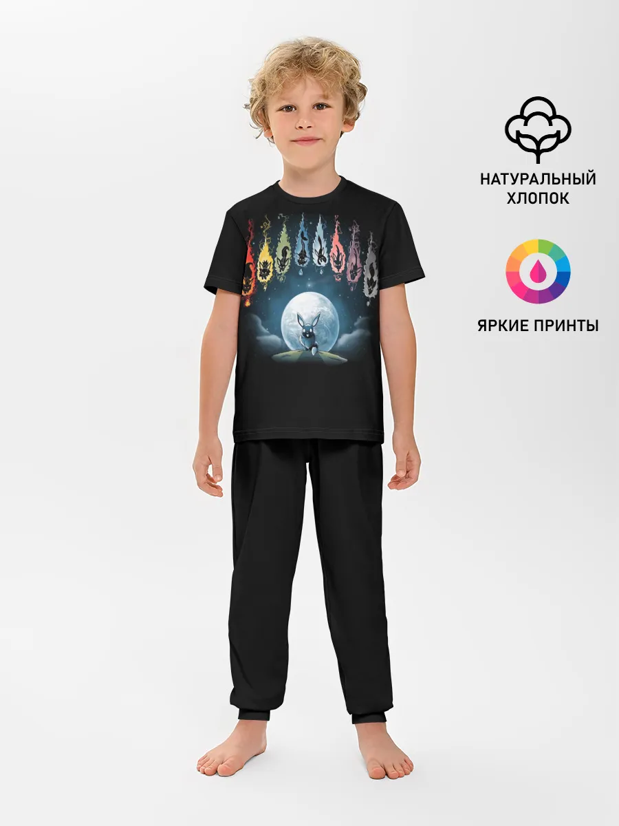 Детская пижама с брюками / Покемон Эволюция Иви