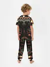 Детская пижама с брюками / ФРАКТАЛЬНЫЙ ОПТИЧЕСКИЙ УЗОР