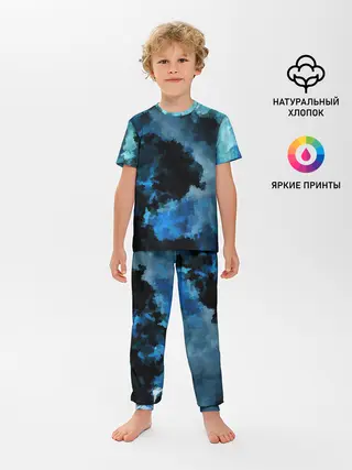 Детская пижама с брюками / Взрыв на глубине