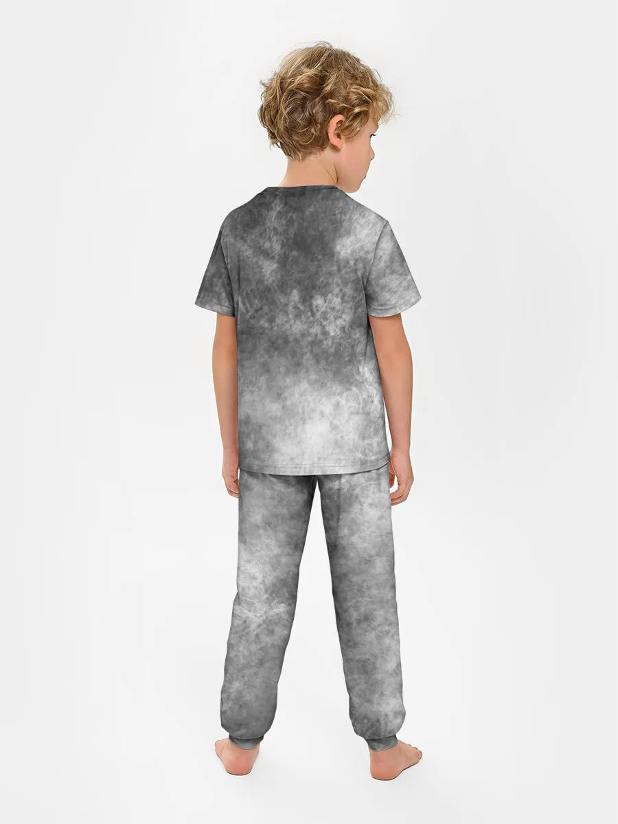 Детская пижама с брюками / Cartoon cat