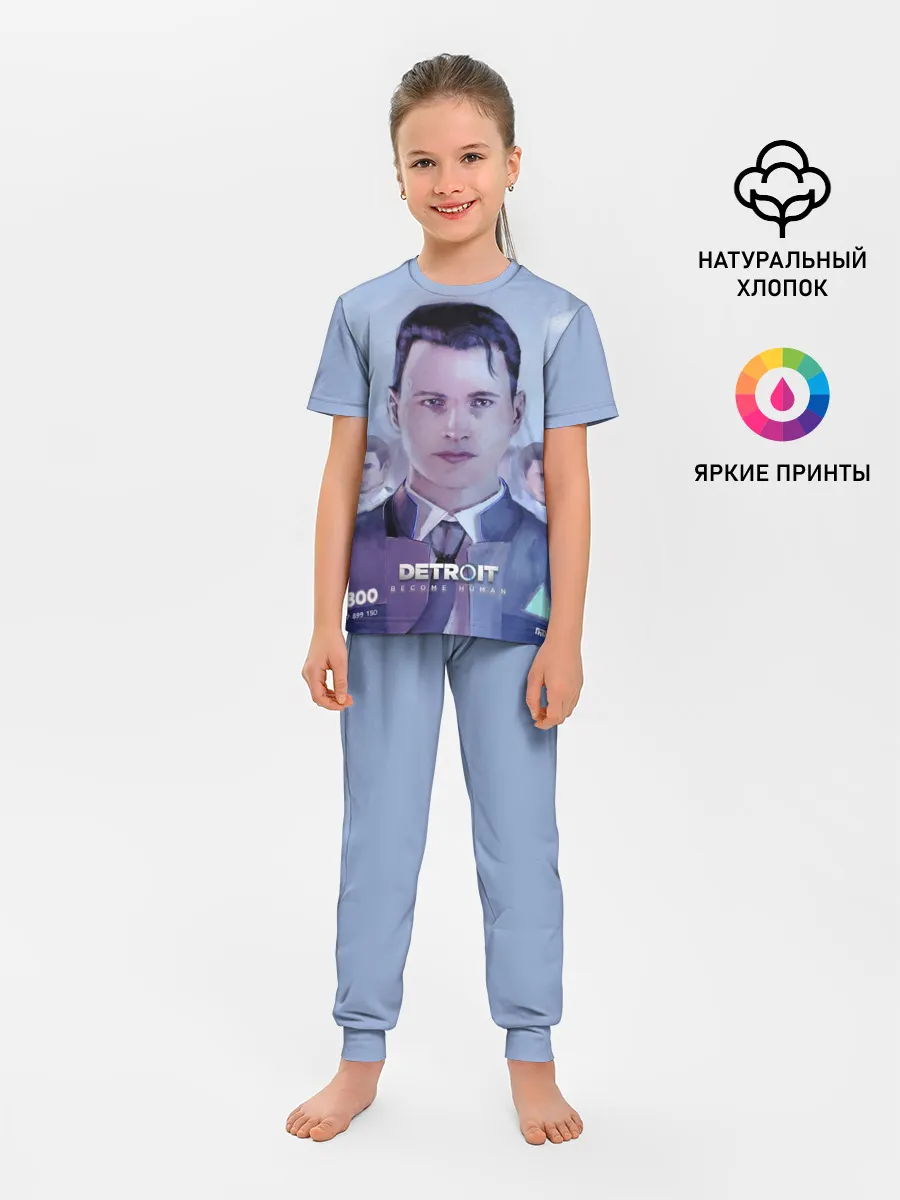 Детская пижама с брюками / Detroit become human