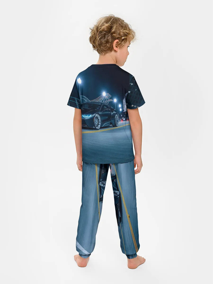 Детская пижама с брюками / BMW.