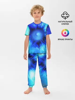 Детская пижама с брюками / КОСМОС
