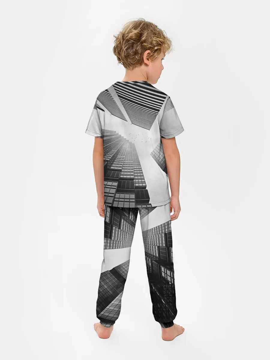 Детская пижама с брюками / Минимализм