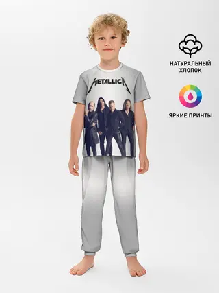 Детская пижама с брюками / Metallica