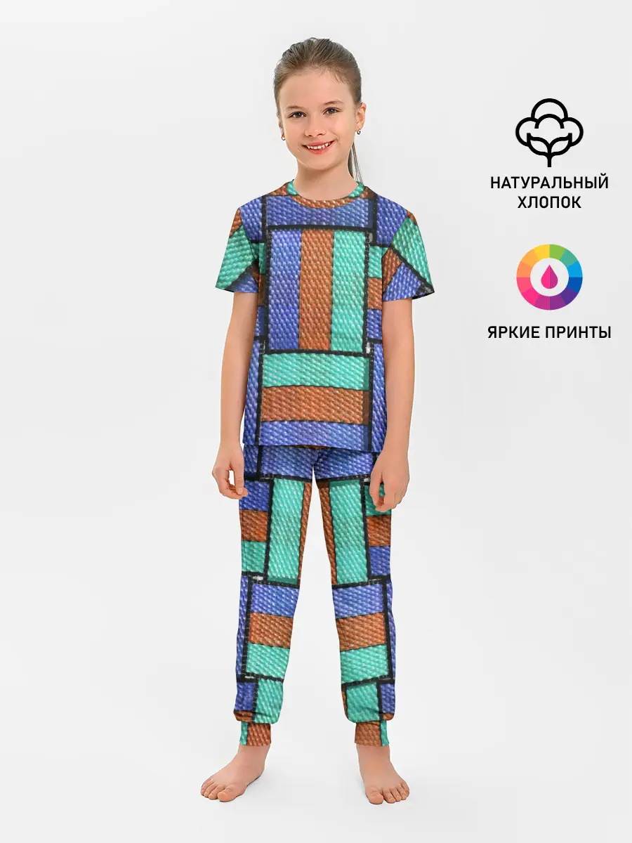 Детская пижама с брюками / Stripes