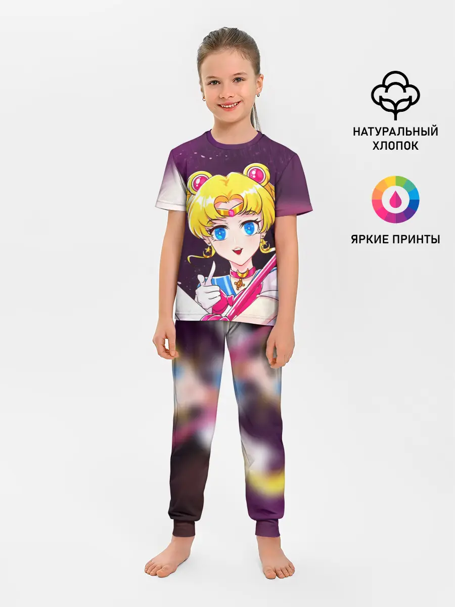 Детская пижама с брюками / Sailor Moon