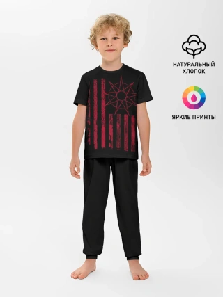 Детская пижама с брюками / Slipknot Флаг