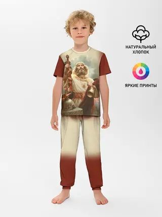 Детская пижама с брюками / русь