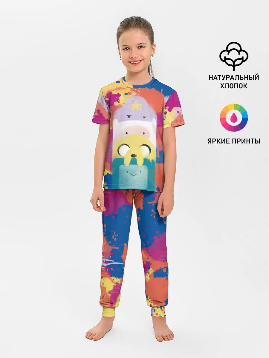 Детская пижама с брюками / Adventure Time