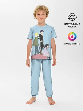 Детская пижама с брюками / Yato, Yukine & Hiyori