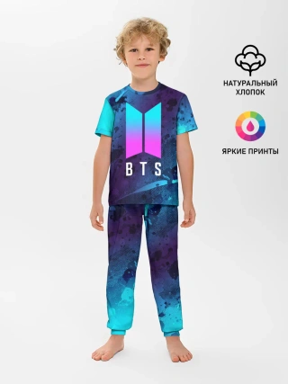 Детская пижама с брюками / BTS / БТС