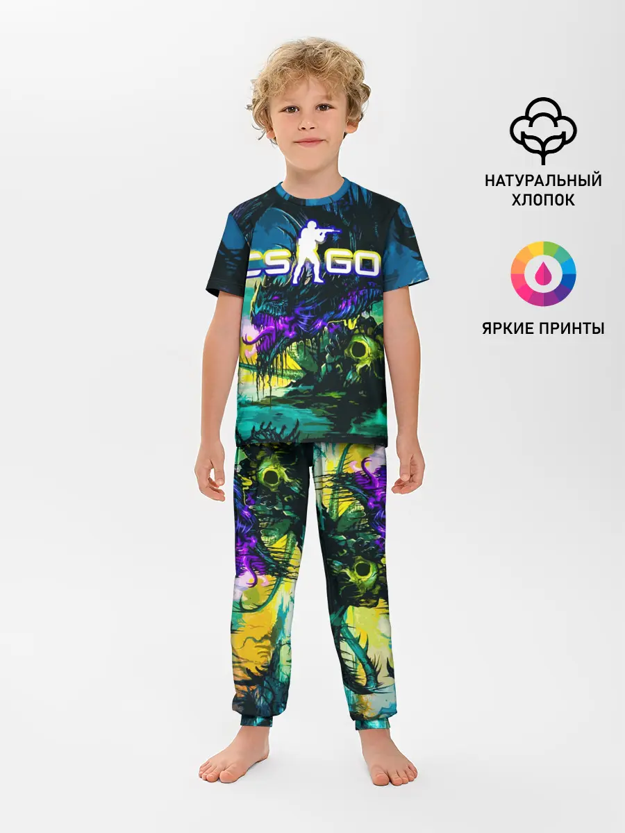 Детская пижама с брюками / CS GO