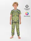 Детская пижама с брюками / УЗОР , ФУТУРИЗМ,