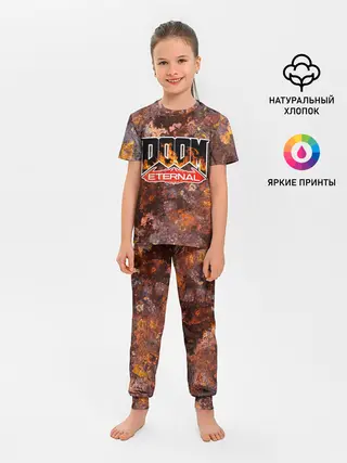 Детская пижама с брюками / DOOM Eternal