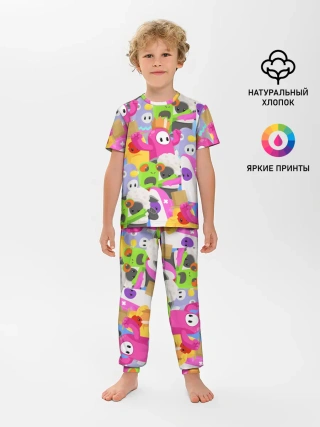 Детская пижама с брюками / Fall Guys