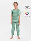Детская пижама с брюками / Тельняшка пограничных войск