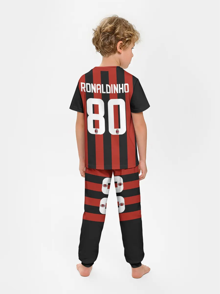 Детская пижама с брюками / Роналдиньо Милан Ретро
