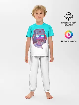 Детская пижама с брюками / CountryHumans - Россия