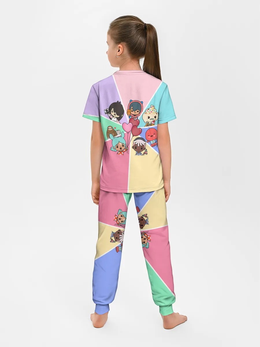 Детская пижама с брюками / TOCA BOCA WORLD HEROES / ТОКА БОКА