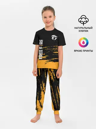 Детская пижама с брюками / Free Fire ? Фри Фаер.