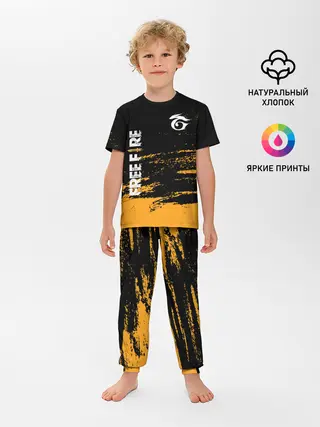 Детская пижама с брюками / Free Fire ? Фри Фаер.