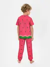 Детская пижама с брюками / Текстура арбуза