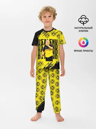 Детская пижама с брюками / ЭРЛИНГ ХОЛАНД / ERLING HAALAND