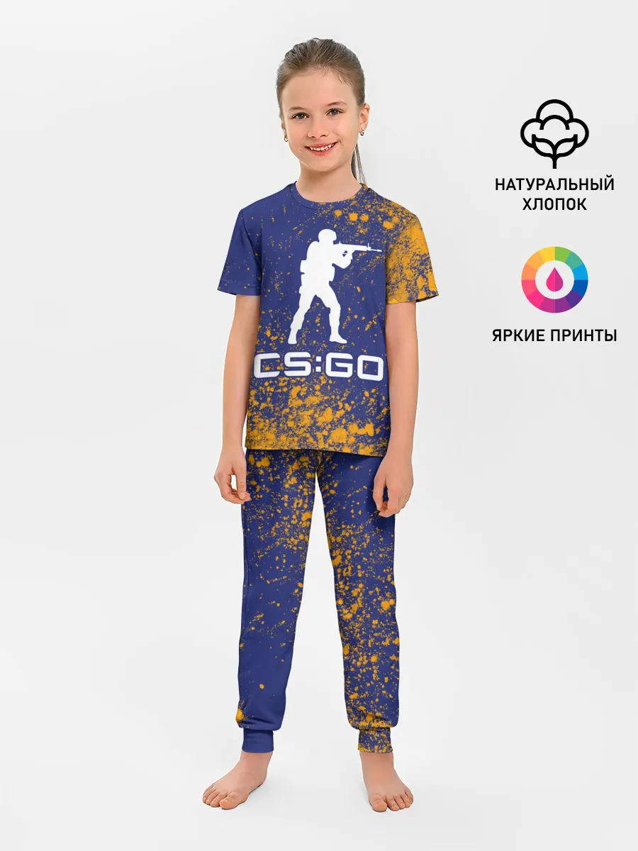 Детская пижама с брюками / CS GO | КС ГО