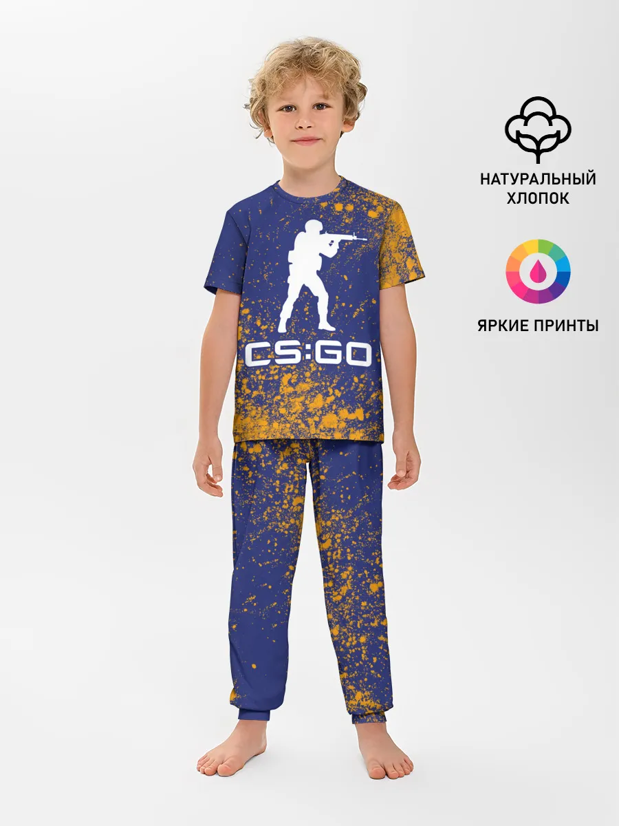 Детская пижама с брюками / CS GO | КС ГО