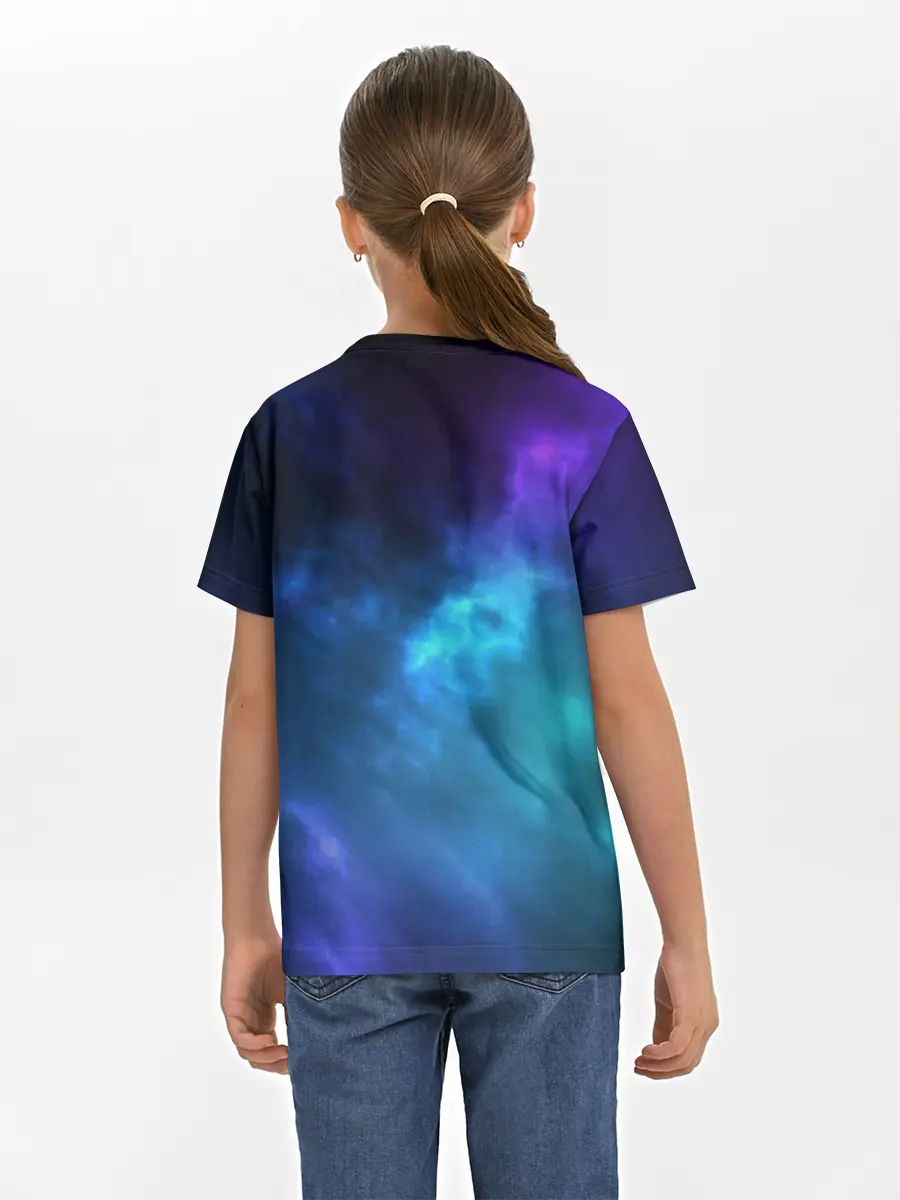 Детская базовая футболка / Космос