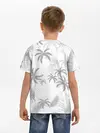 Детская базовая футболка / ПАЛЬМЫ | ЛЕТО | TROPICAL